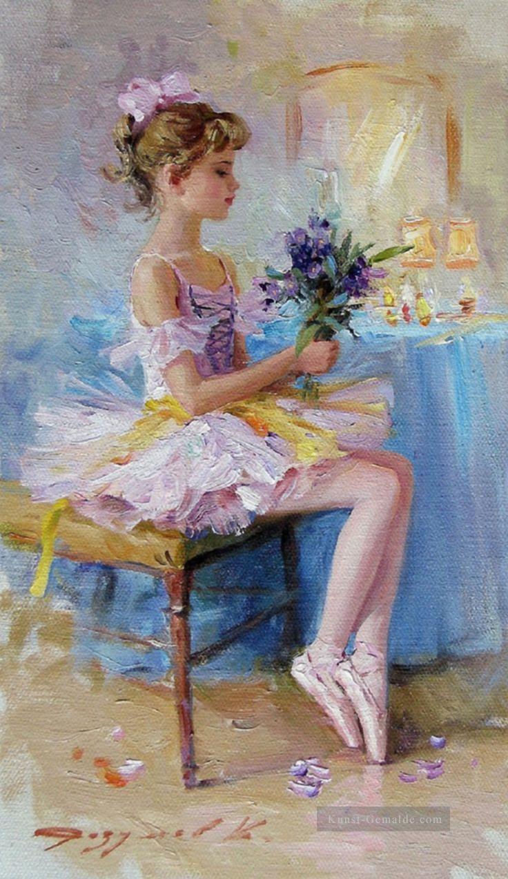 Pretty Woman KR 018 Little Ballet Dancer Ölgemälde